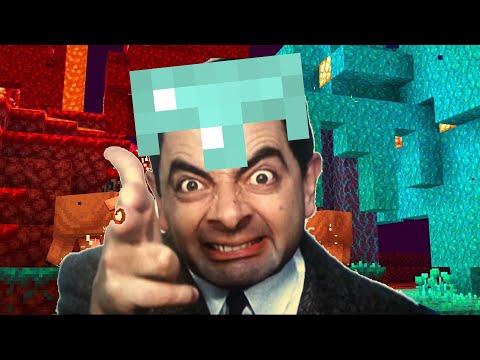 Mr. Bean in Minecraft