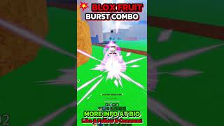 1 Shot Burst 💥 #bloxfruits #robloxscript