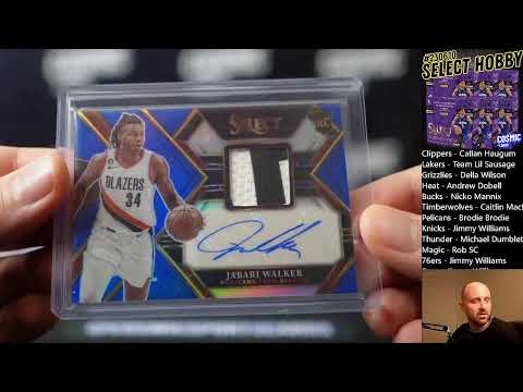 #230610 2022-23 PANINI SELECT BASKETBALL HOBBY HALF-CASE