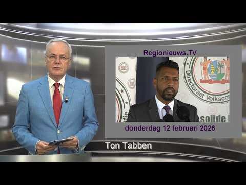 Regionieuws TV Suriname 12 februari 2026 ►Politie en cipiers betrokken bij smokkel ► Chikungunya ►