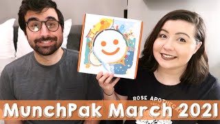 MunchPak March 2021 | Unboxing & Taste Test