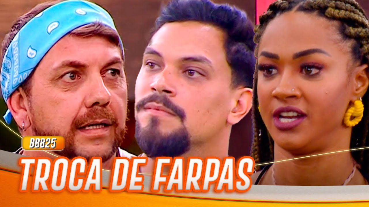 EDILBERTO TROCA FARPAS COM ALINE E VINÍCIUS AO VIVO! 😱 | BBB 25
