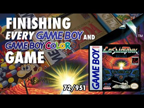 Finishing EVERY GB/GBC Game - Cosmo Tank (72/951)