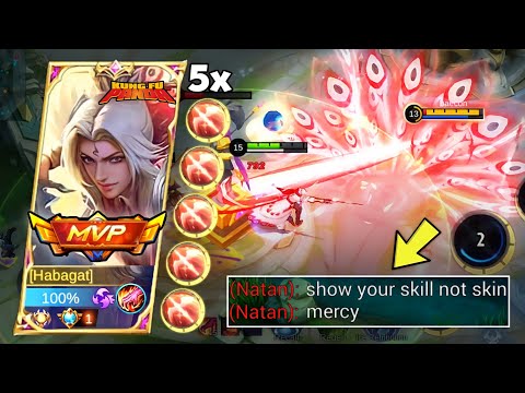 MOONTON THANK YOU FOR THIS LING KUNG FU PANDA SKIN! REAL 5X DASH COMBO!🔥- LING MLBB