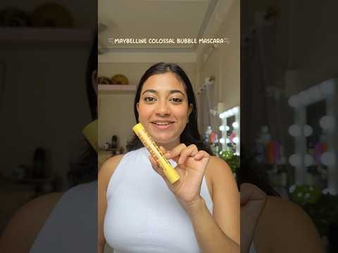 MaybellineColossalBubbleMascara Review🫧 #maybelline #mascara #mascarahacks #beautyproducts #bubble