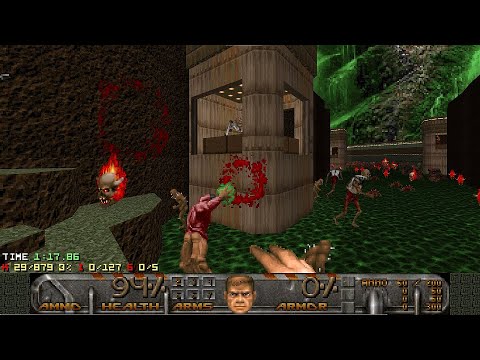 Doom 2: Community Chest 2 MAP24 in 1:32.14 Pacifist