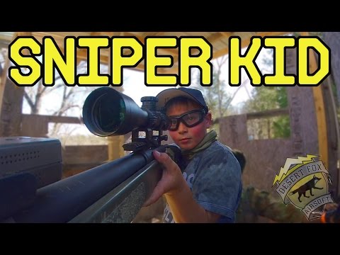 Airsoft Sniper Kid | Noob Day 2017 (ASG M40A3 Airsoft Sniper Rifle)