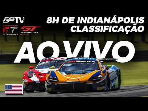 🔴8H DE INDIANÁPOLIS 2026 AO VIVO E COM IMAGENS | CLASSIFICAÇÃO | IGTC/GTWC AMÉRICA