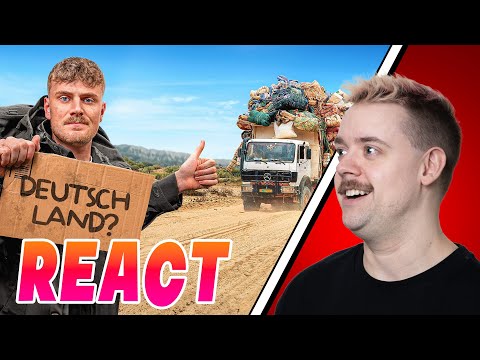 Das MEGA PROJEKT von DAVE!!!🔥Ohne Geld ausgesetzt in Afrika - THE RACE #1 - React