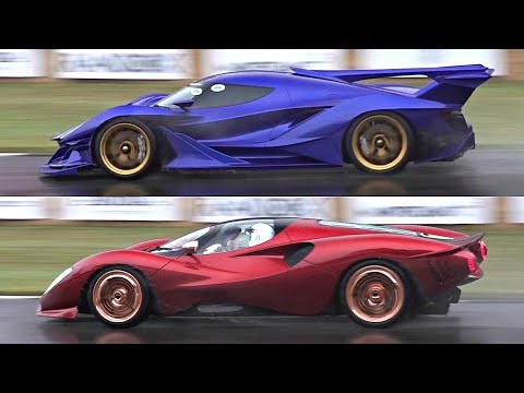 Thumbnail for De Tomaso P72 Hypercar vs. Apollo IE Hypercar | Same Engine, but Which One Sounds BEST!? 🤔 by De Tomaso