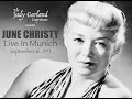 JUNE CHRISTY Live In Munich 1953 ZOOT SIMS LEE KONITZ BOB BURGESS CONTE CANDOLI BARRY GAILBRAITH