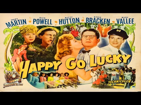 Happy Go Lucky | Year 1943 | Mary Martin & Dick Powell | Classic Musical Comedy | Full Movie