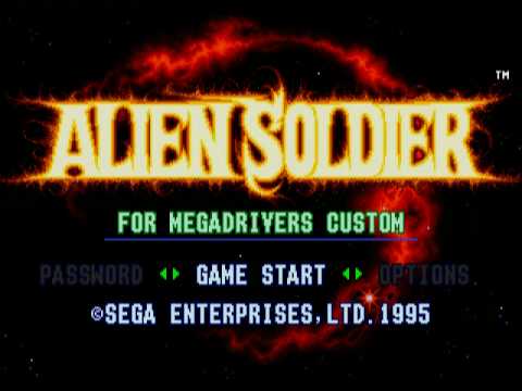 Alien Soldier-Slap Up