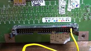 Taito Operation Tiger Arcade PCB Partial Pinouts And Wiring Information