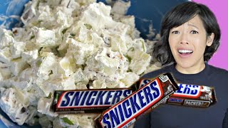SNICKERS SALAD Retro Recipe Taste Test