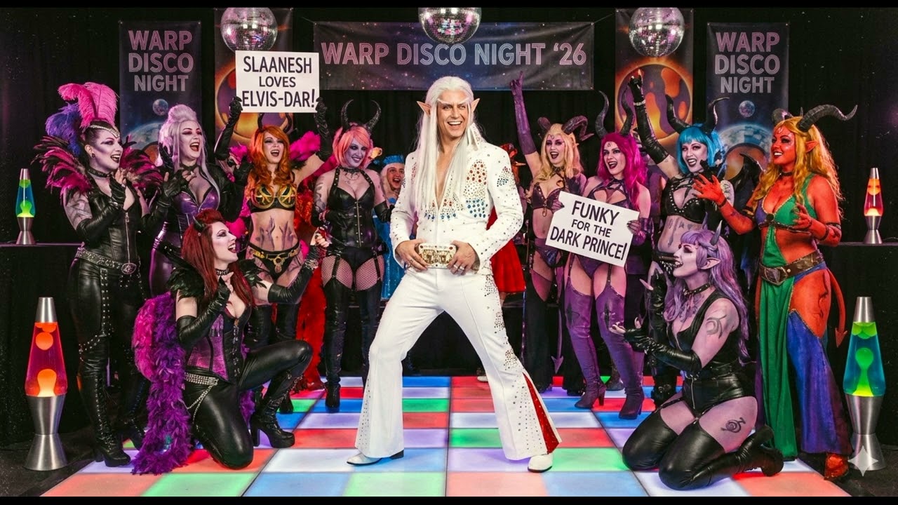 Starlight Eldar - Eldar Moves! (70s/Disco) - Unofficial 40k inspired