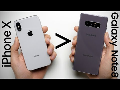25 Reasons Why iPhone X Is Better Than Galaxy Note 8