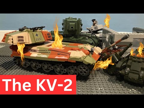 KV-2 - Lego WW2 Stopmotion
