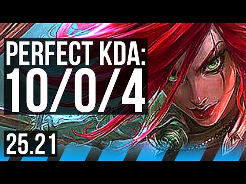 KATARINA vs SYLAS (MID) | Rank 4 Kata, Legendary | KR Grandmaster | 25.21