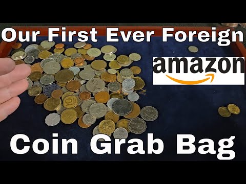 Looking at EVERY Coin In An $30 AMAZON Mystery Grab Bag. How Did We Do? For Science! Coin Snobz