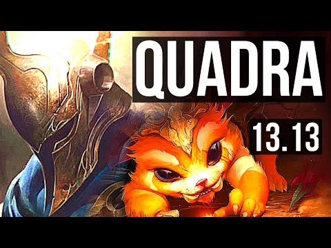 PANTHEON vs GNAR (TOP) | Quadra, 700+ games | NA Grandmaster | 13.13