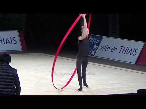 Olena DIACHENKO (UKR) ribbon - 2017 Thiais trainings