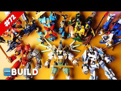 LEGO Speed Build! 2019-2023 All NINJAGO Titan Mech Compilation!  | LEGO NINJAGO | Beat Build