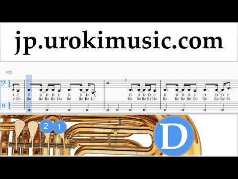 チューバレッスン Nicky Jam ft. Will Smith - Live It Up 楽譜 um-ih799