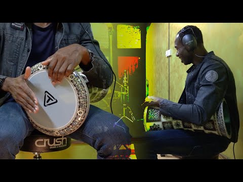 Tycoon Pro Series Stella Doumbek played by Didier Mpondo. Model TPO D31 Aluminium body shell Darbuka