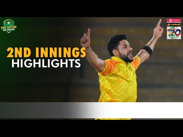 2nd Innings Highlights | Peshawar vs Lahore Blues | Match 43 | National T20 2023-24 | PCB | M1W1L