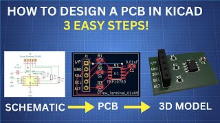 How To Design A PCB on KiCad from Start to Finish (Easy Guide)