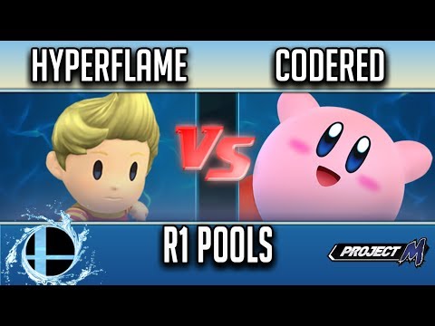 HyperFlame (Lucas) vs Codered (Kirby) - Smash 'N' Splash 3 PM R1 Pools