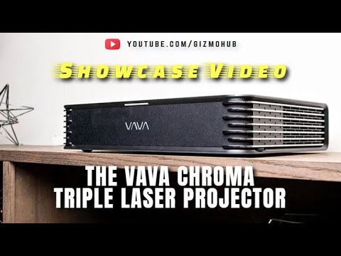 VAVA CHROMA TRIPLE LASER PROJECTOR (SHOWCASE VIDEO) | Indiegogo | Gizmo-Hub.com