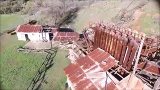 Fly over of Mine Hill Furnace @ Almaden Quicksilver Park