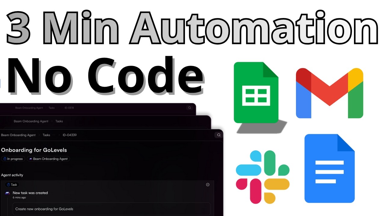 Automate Anything In 3 Minutes With NEW AI Tool - Beam AI video thumbnail