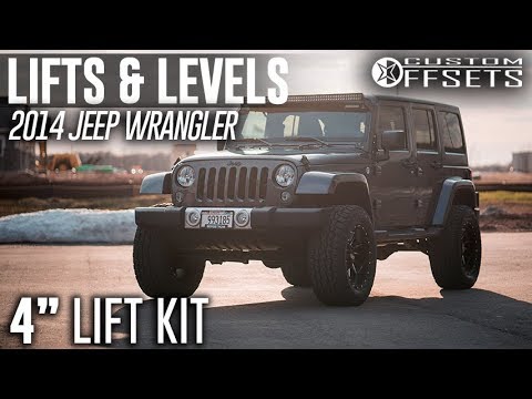 Lifts & Levels: 4” Zone 2014 Jeep Wrangler JKU