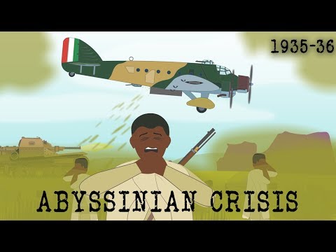 The Italian invasion of Abyssinia (1935-36)