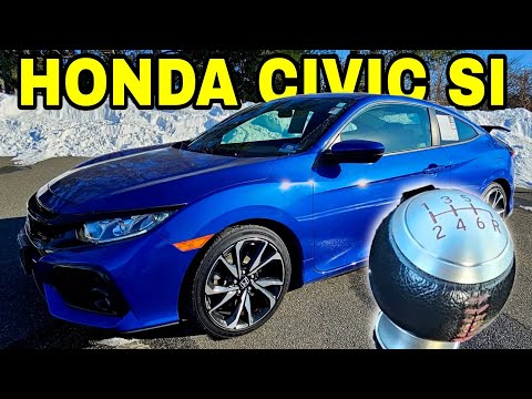 2018 Honda Civic Si coupe is a pretty great car!