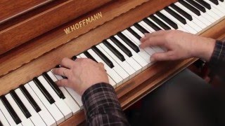 Exploring Jazz Piano Vol 1 – Tim Richards, 1. Pentatonic scales & two-chord vamps