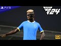EA FC 24 - SC Braga vs Napoli FC - UEFA | Full Gameplay PS5 [4K60]