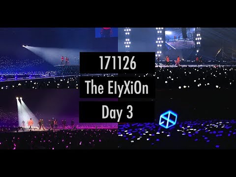 171126 The EℓyXiOn in Seoul Day 3 - Coming Over / Run This / Drop That / Power Remix