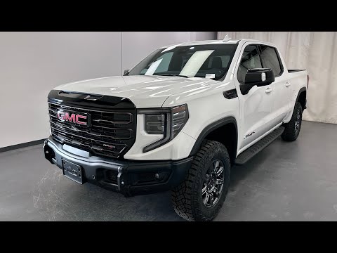 2026 GMC Sierra 1500 Crew Cab Short Box 4-Wheel Drive AT4X in White for sale at Davis GMC Buick Lethbridge in Lethbridge, AB