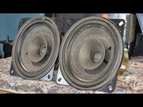 Whizzer Cone Sony Projection TV Speakers~Test  Sony KP-41PX1K