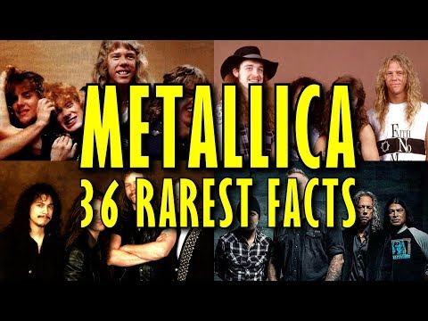 Metallica: 36 rarest facts (note: ADVANCED!)