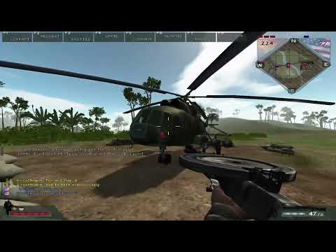 Battlefield Vietnam 2024 -[HELLO]- BFV Allmaps V1.21 Server | Saigon-1968 Gameplay Sun Apr 21st Pt-1