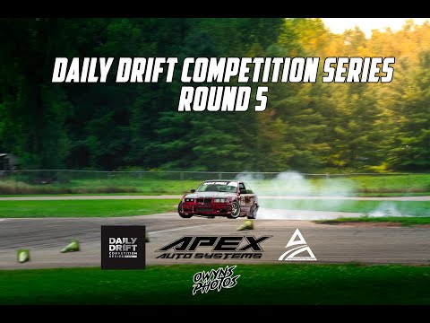 Round 5 -Turbo E36 Dances in the rain | Daily Drift Competition Series