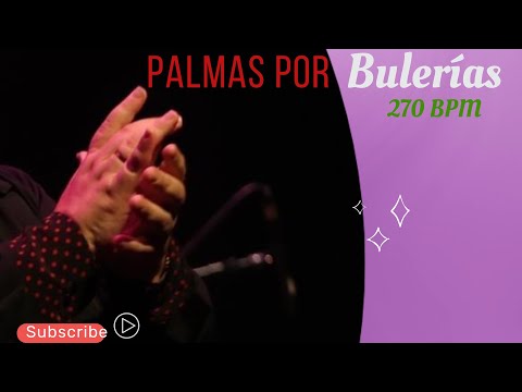 PALMAS DE ESTUDIO BULERIAS 270 BPM