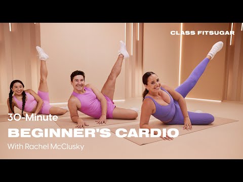 30-Minute Beginner's Floor Cardio With Rachel McClusky | POPSUGAR FITNESS