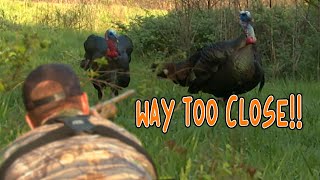 Giant Gobbler at 5 steps | best turkey hunts | Buck Commander