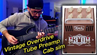 Video thumbnail for KOCH '63OD TUBE PREAMP | Vintage Overdrive & Speaker Sim | Demo & Review |  RICCARDO GIOGGI by Riccardo Gioggi